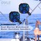 Pyle Pyle Waterproof Marine Wakeboard Tower Speakers, 6.5 in Subwoofers, LED Lights, 200W, Mounting Bracket PLMRWB65LEB - alternate 6